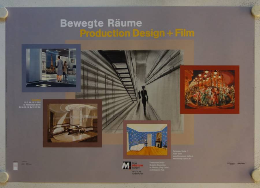 Production Design + Film originales deutsches Filmfestival-Plakat